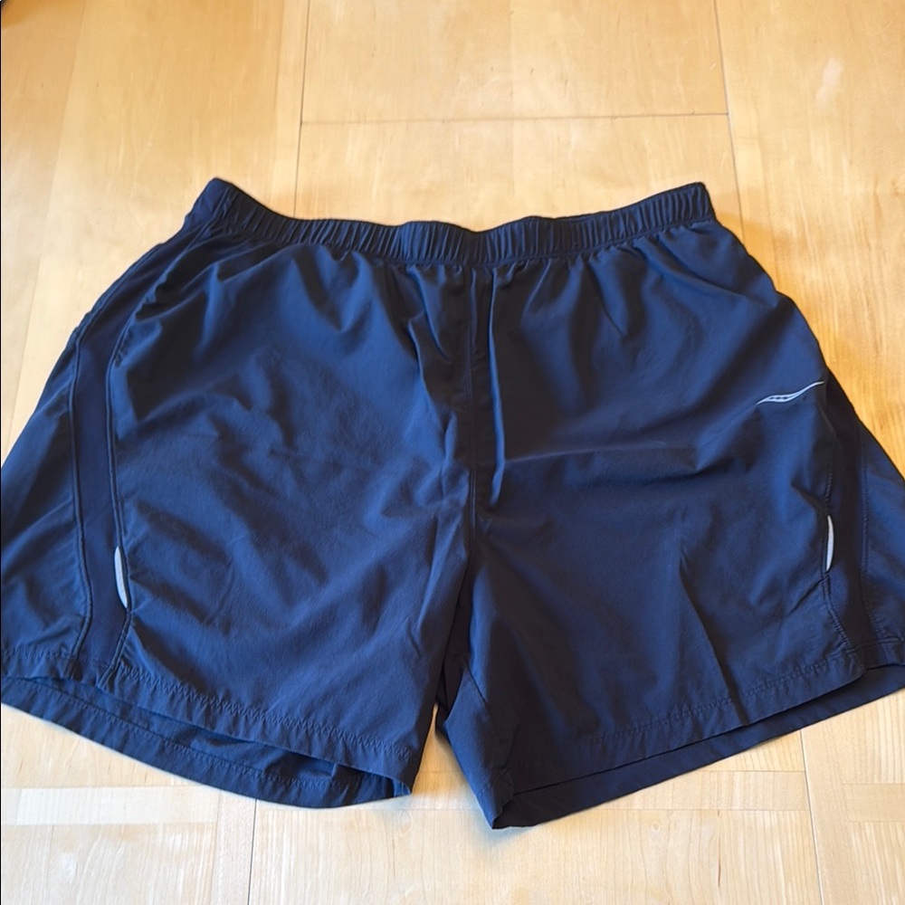 Men’s Saucony Black Athletic Shorts
